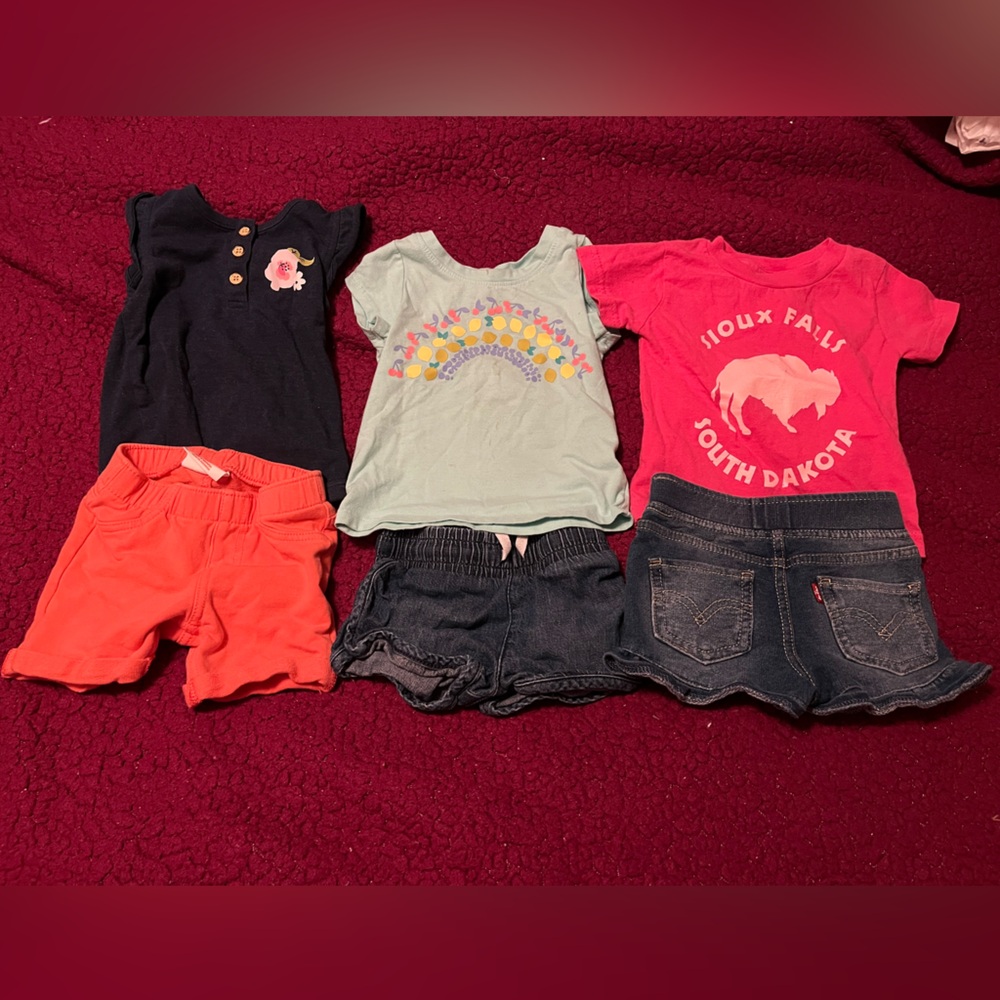 Lot of 12 Month Girls Clothes